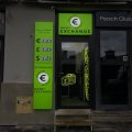 Kantor - świecące kasetony reklamowe