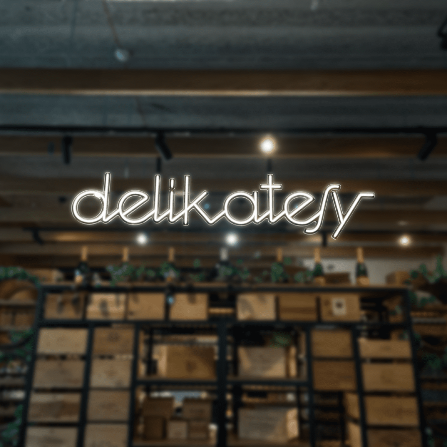 LED neon delikatesy